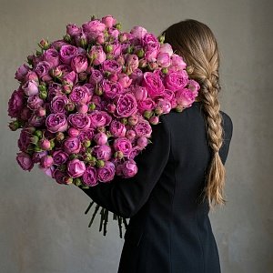 Роза кустовая Мисти Баблс