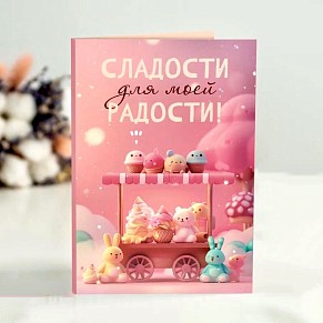 Шоко открытка СЛАДКОЙ (4)
