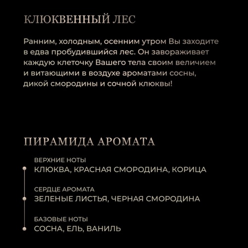 Свеча КЛЮКВЕННЫЙ ЛЕС фото 4