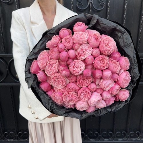 Букет ROSE black (Wow) фото 4