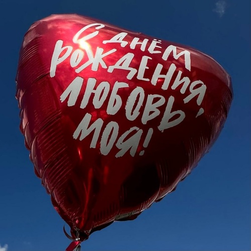 Шар С ДР, любовь моя фото 2